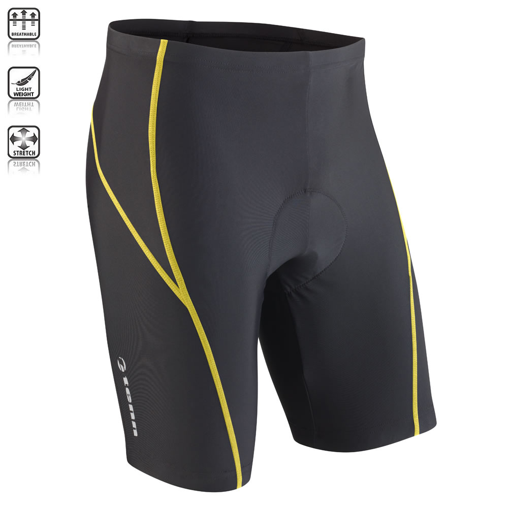 Tenn-Outdoors Mens Viper 8 Panel Professional Cycling Shorts with Superior Pad - Picture 8 of 10