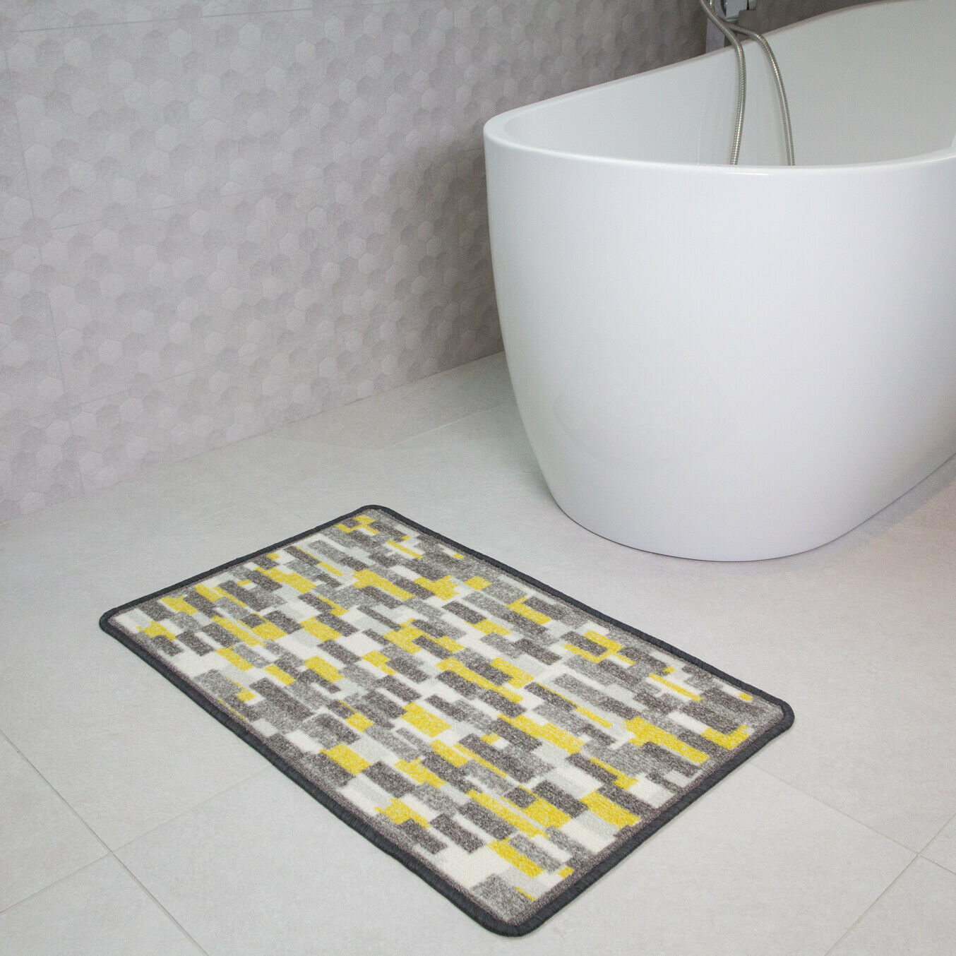 Bon Marché Anti Glisse Lavable Cuisine Jaune salon table grand tapis tapis