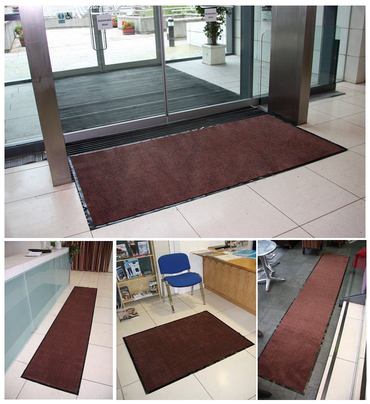 Commercial Washable Rubber Barrier Mats NonSlip Entrance Office Shop