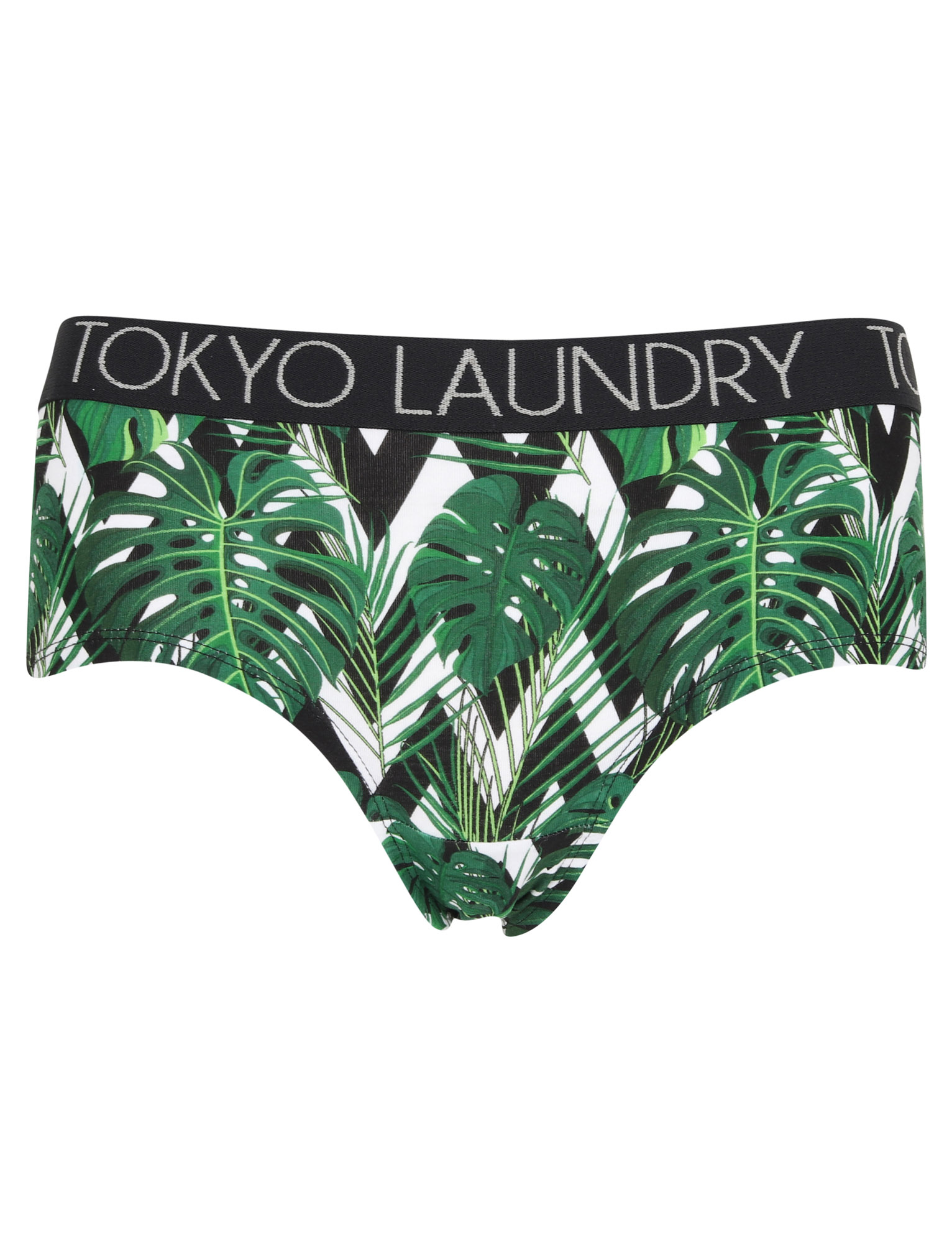 New Womens Tokyo Laundry L Assorted Hipster Printed Briefs Size XS 3 Pack