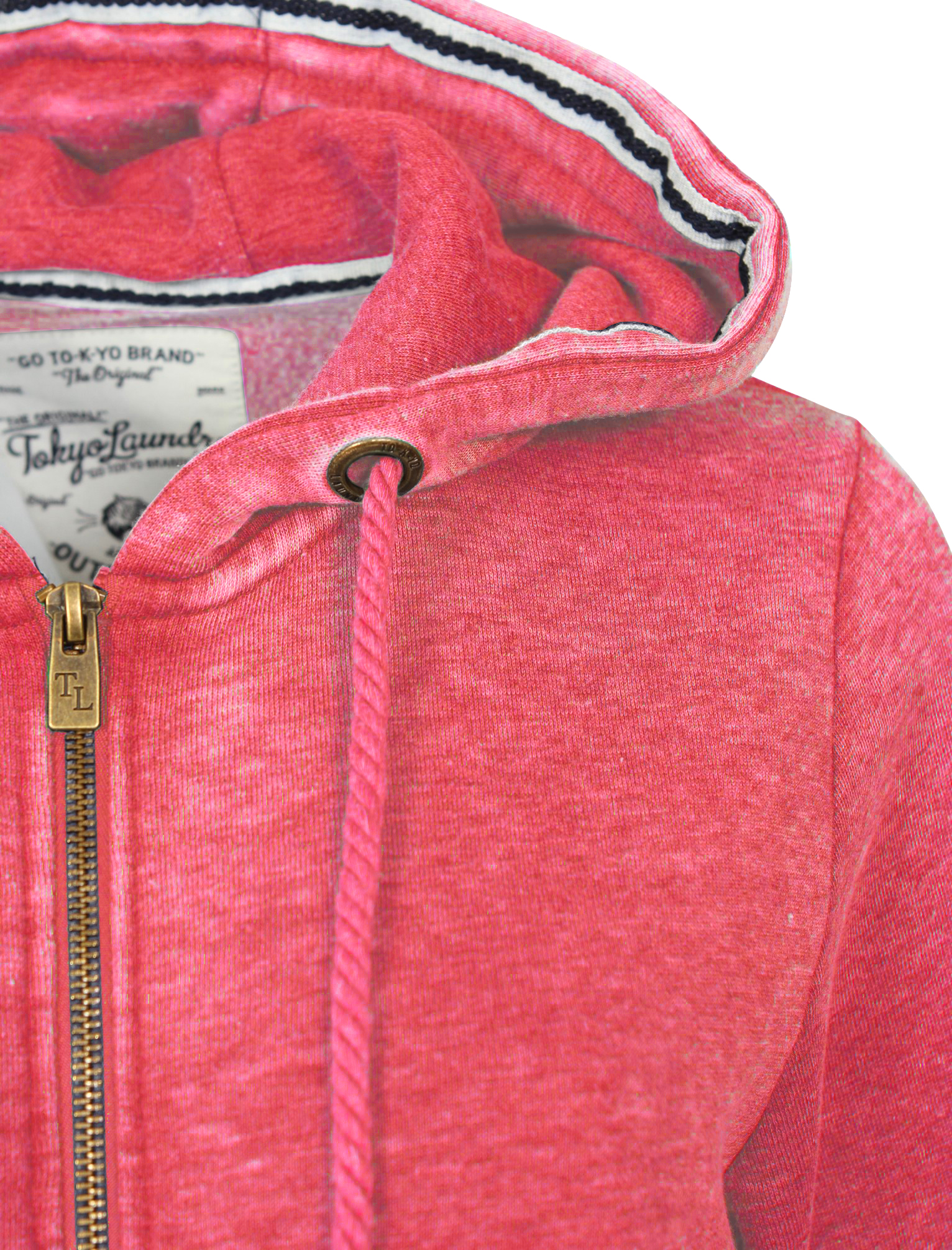 NUOVA linea donna Tokyo Laundry larkyn Con Cappuccio E Cerniera Felpa Con Cappuccio Maglione regolari Top Taglia 8-16