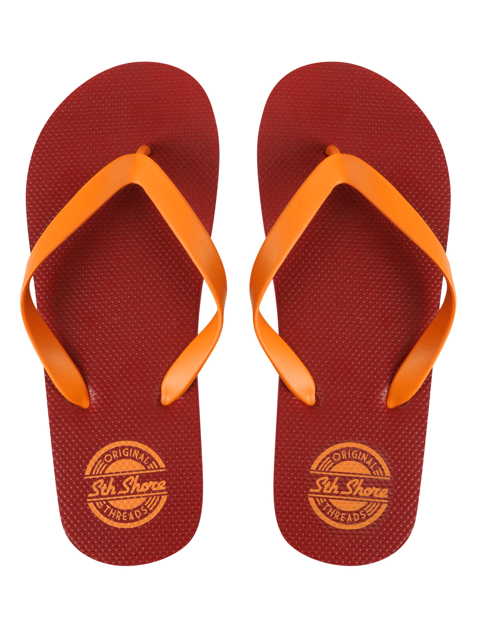 New Mens South Shore Pembroke Contrast Swim Shorts and Flip Flops Set Size S-XXL