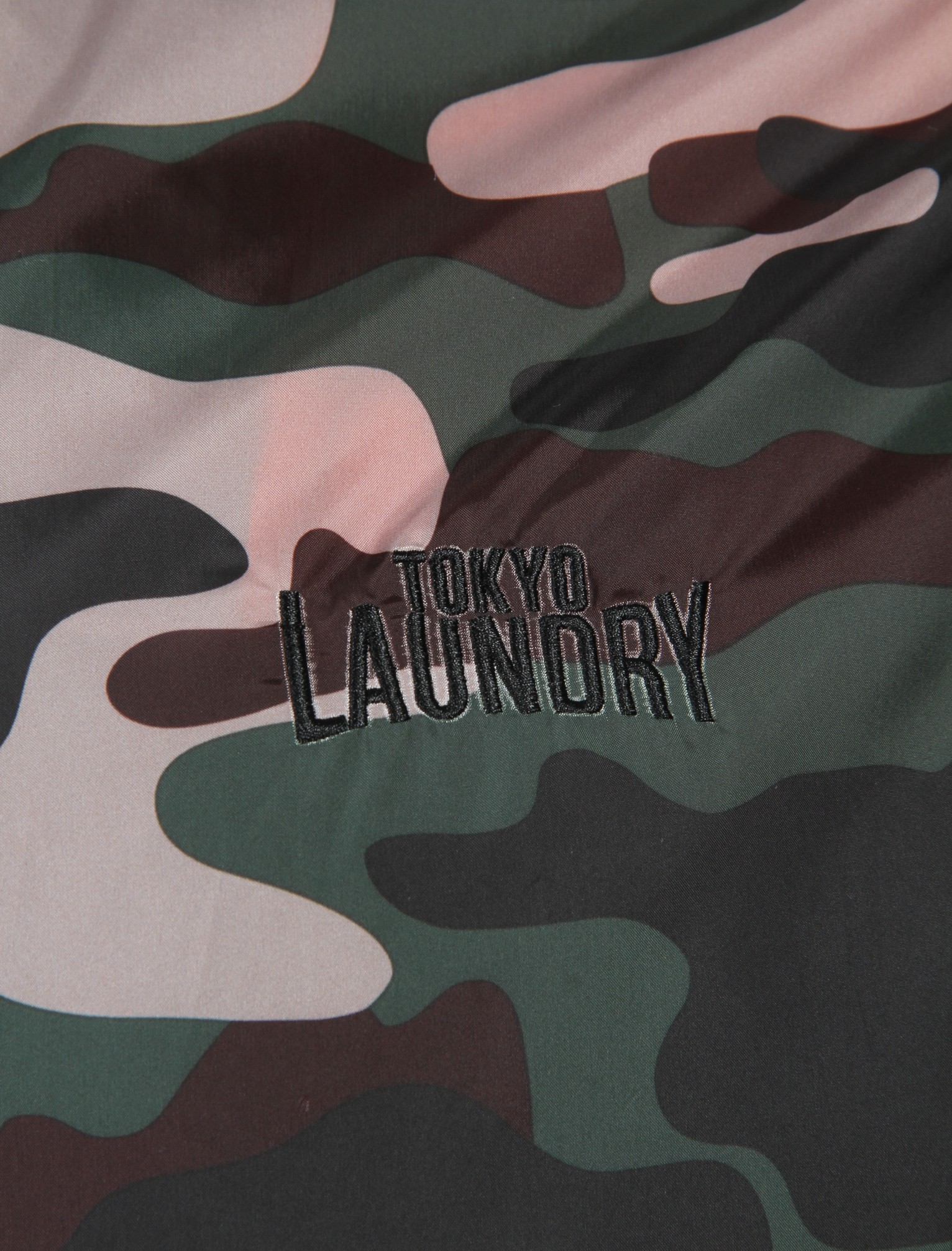 POLO da Uomo Tokyo Laundry Dagenham Mimetica Giacca a vento Giacca con cappuccio Taglia S-XXL