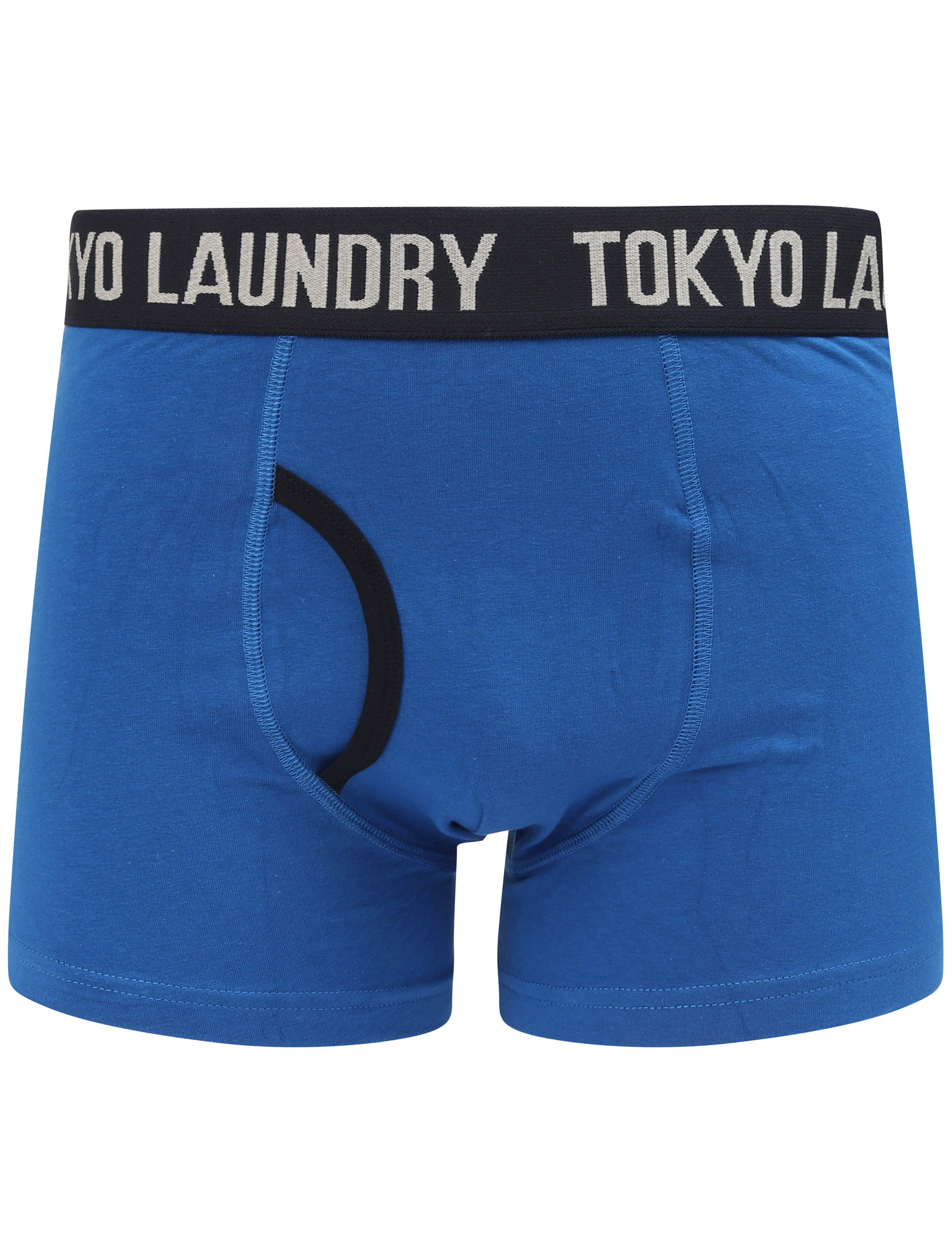 POLO da Uomo Tokyo Laundry Neville 2 Pack Boxer Cotone a Righe Set Taglia S-XXL