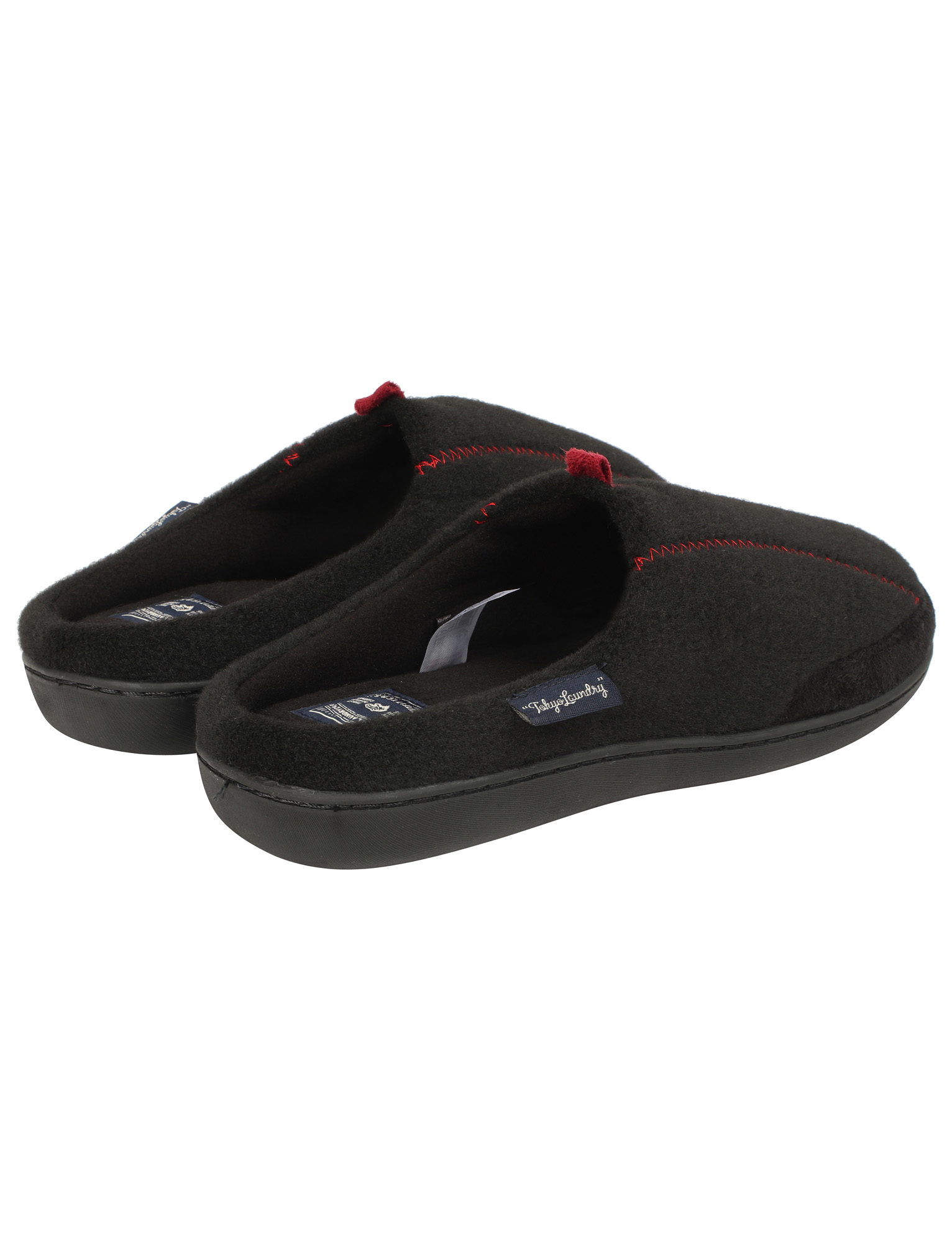 New Mens Tokyo Laundry Branded Fleece Lined Slippers Size 7-12