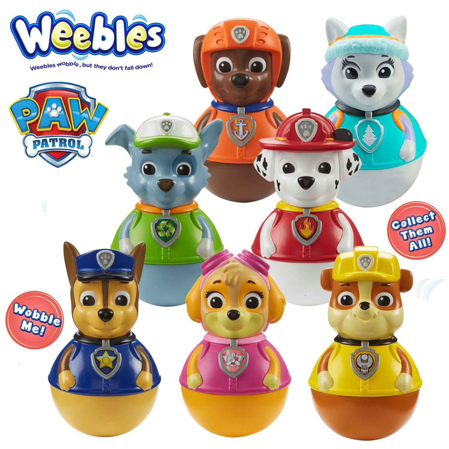 paw patrol weebles seal island