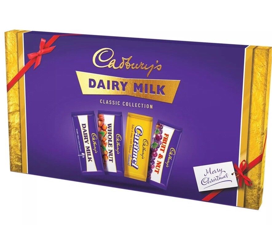 Cadbury's Dairy Milk Classic Collection Retro Festive Xmas Selection Box