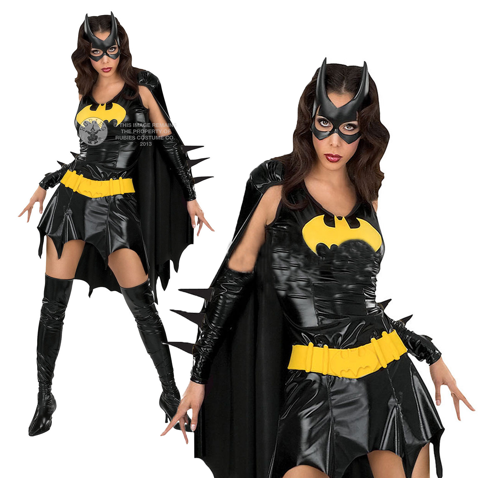 Womens Batgirl Rubies Costume New Adult Fancy Dress Ladies Sexy 5754