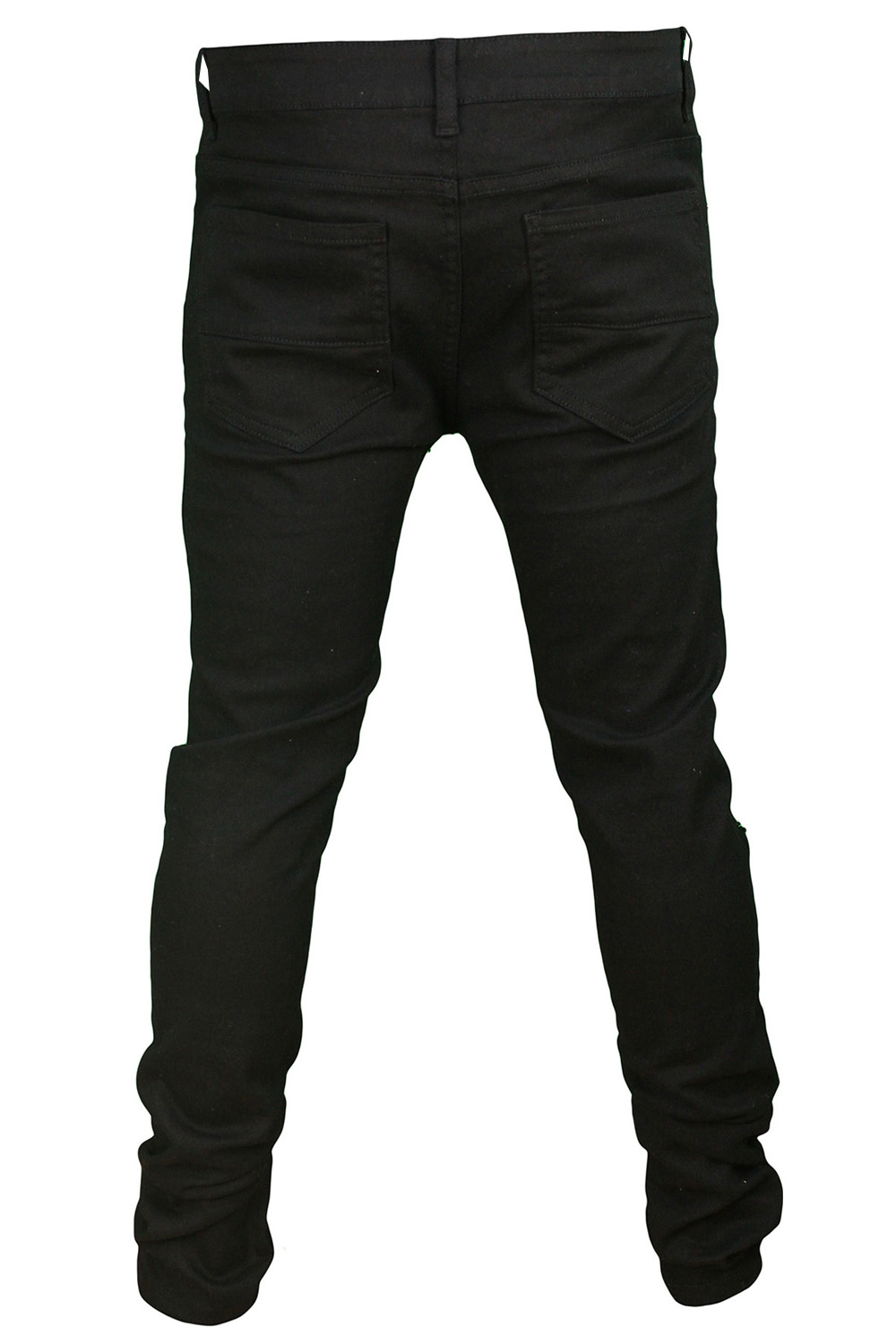 Soulstar deo homme skinny nouveau multi ripped stretch coupe slim denim pantalon