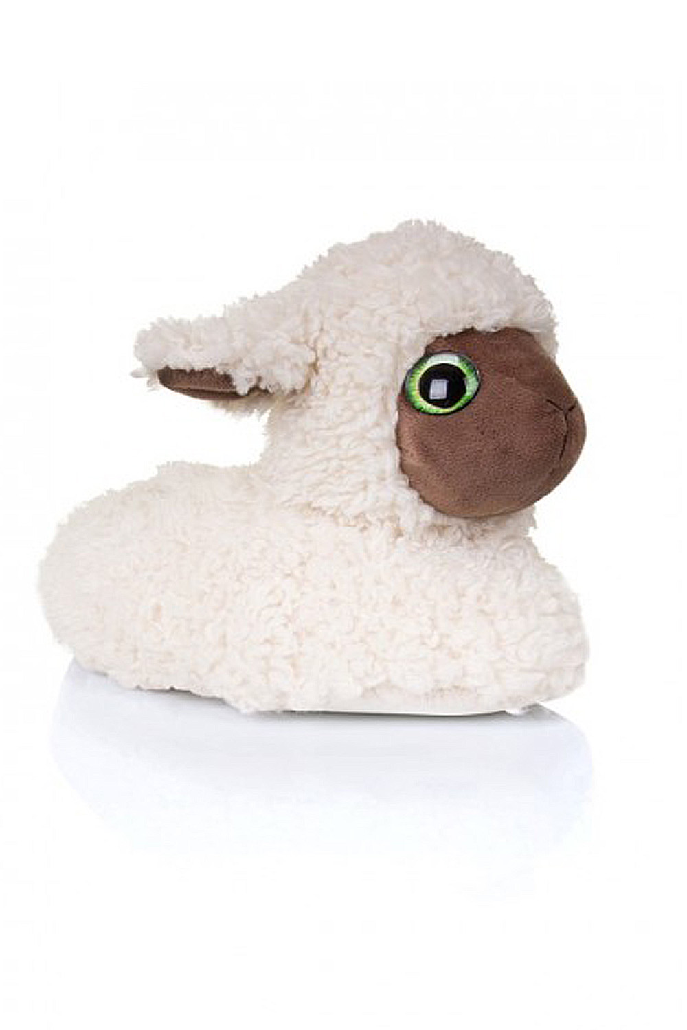 Loungeable Pour Femme Lauren Agneau 3D Pantoufles Filles Mignon Peluche Nouveauté Animal Chaussures