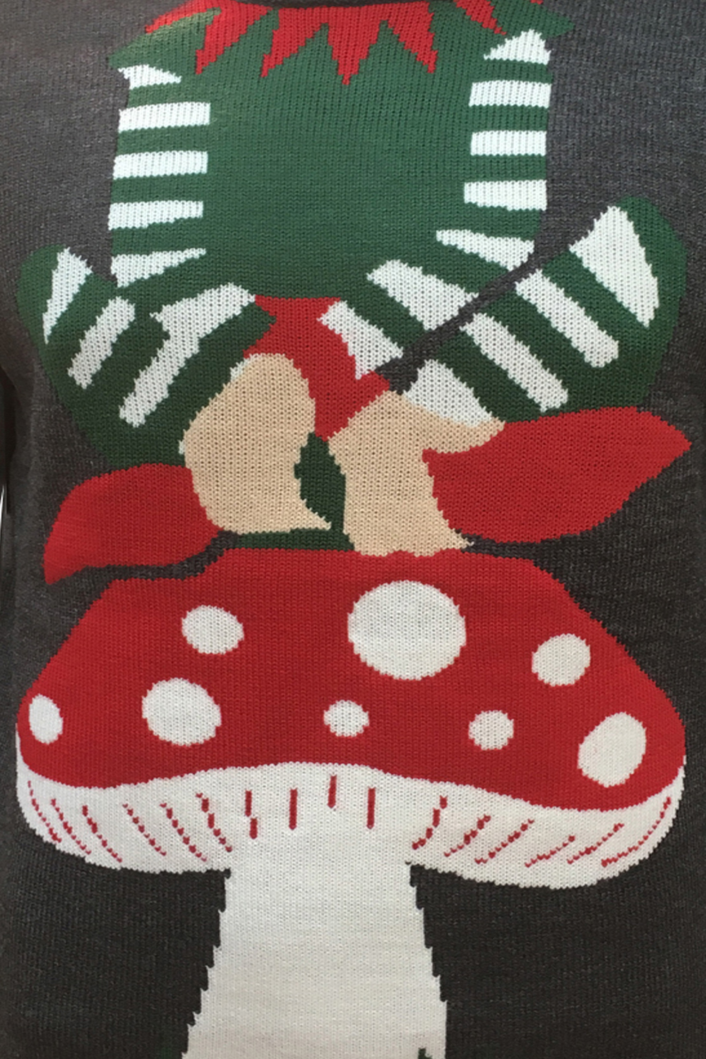 Vecchia adulti Helper ponticelli Natale novità Natale spessa MAGLIA Pull Over