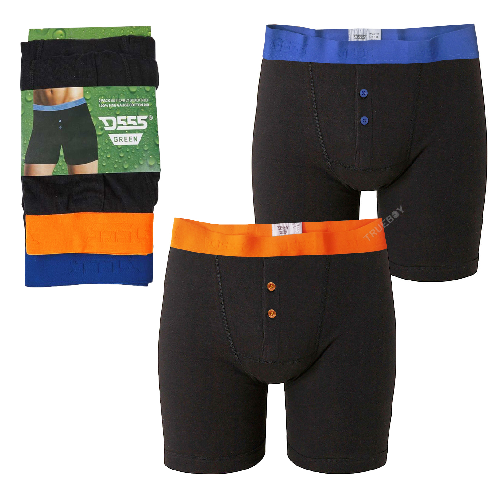 Duke D555 Mens Big Tall King Size Ranger Boxer Shorts Trunk Two Pack Underwear Ebay