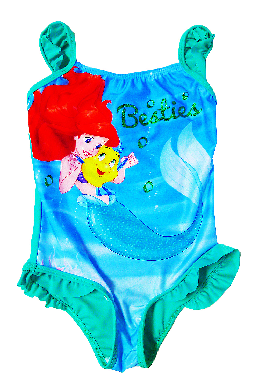Childs Official Disney Little Mermaid Swimsuit Beach Holiday Swimming