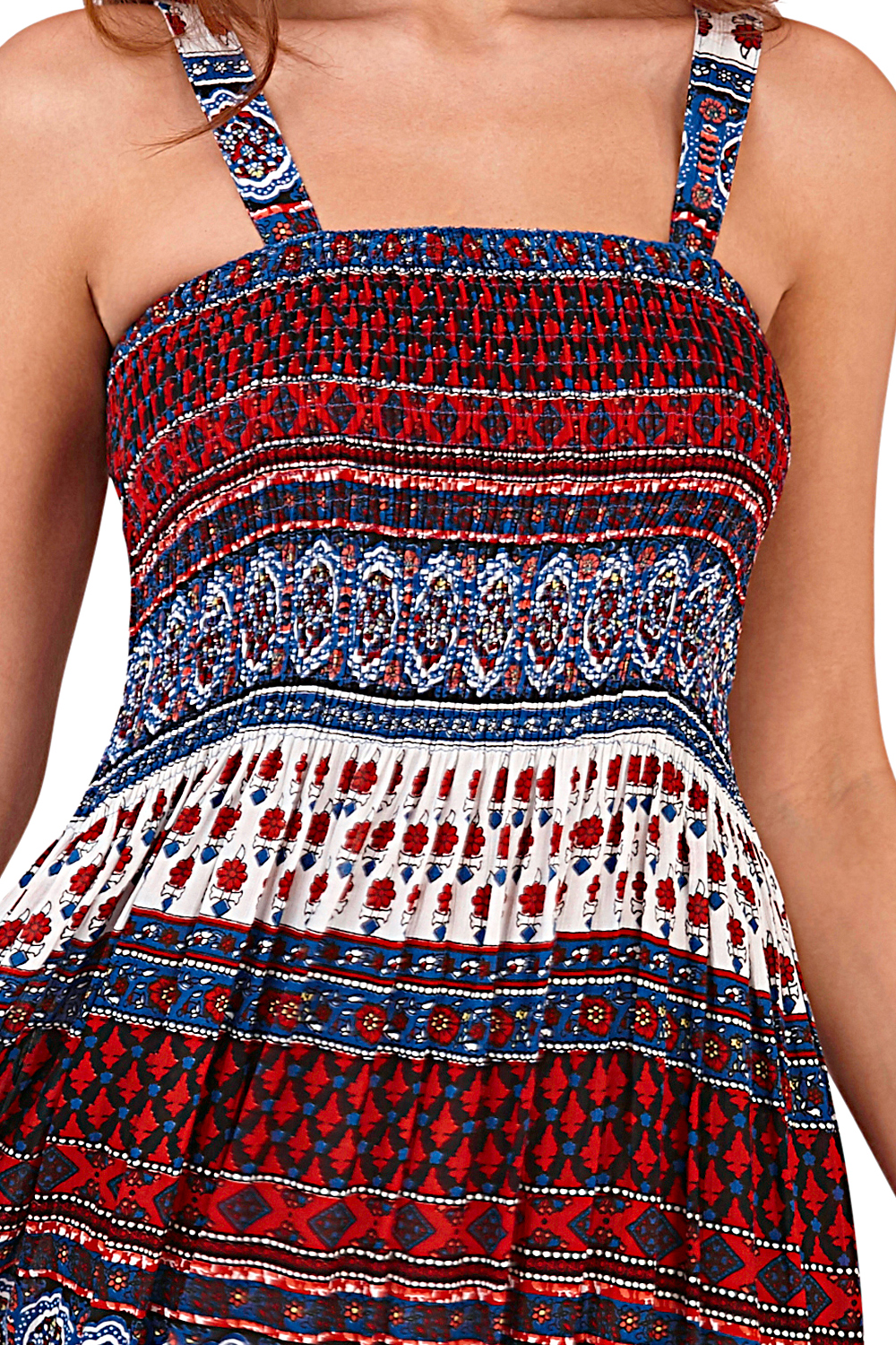 Pistache pour femme homme d/'été à bretelles à motifs long sans manches Robe longue
