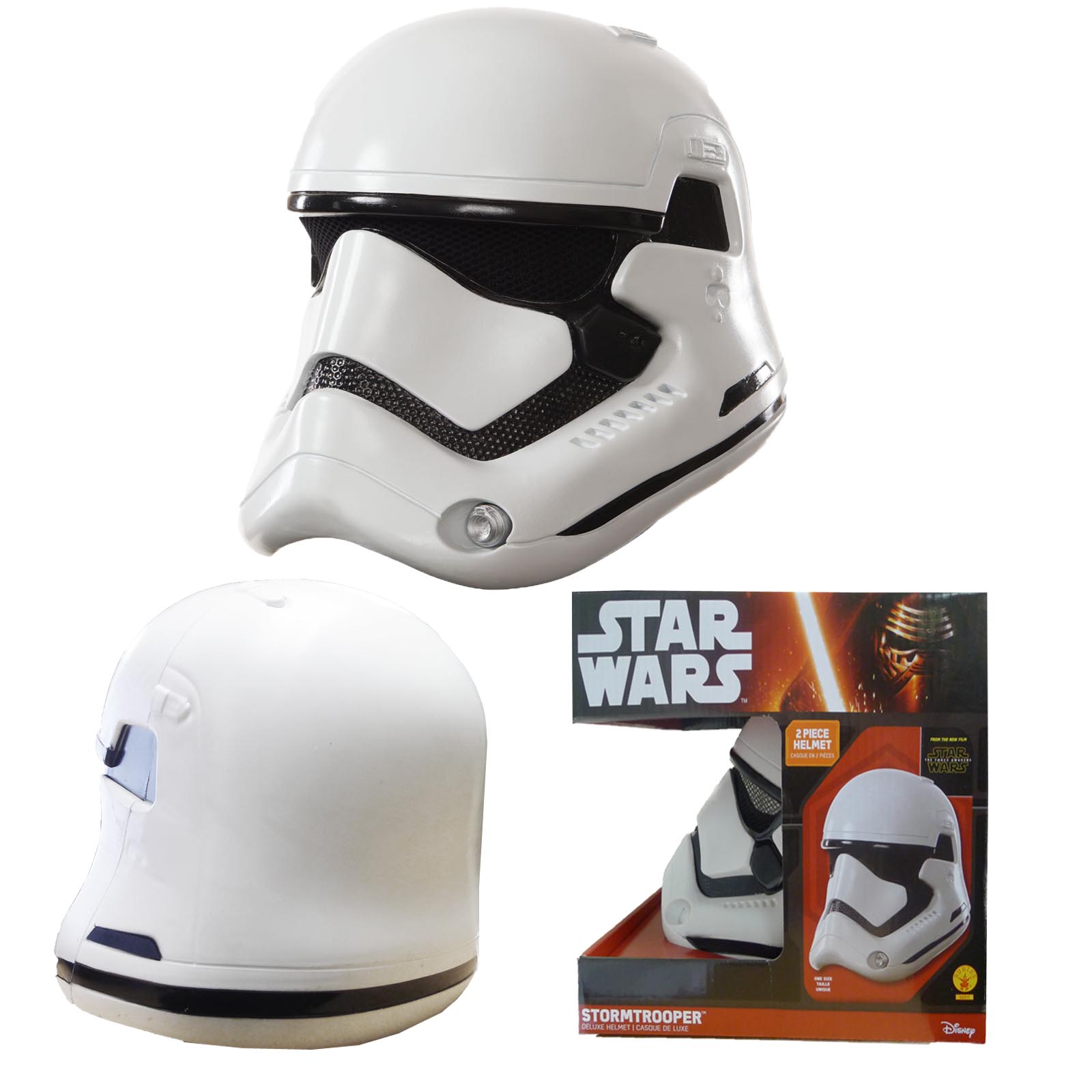 plastic stormtrooper helmet