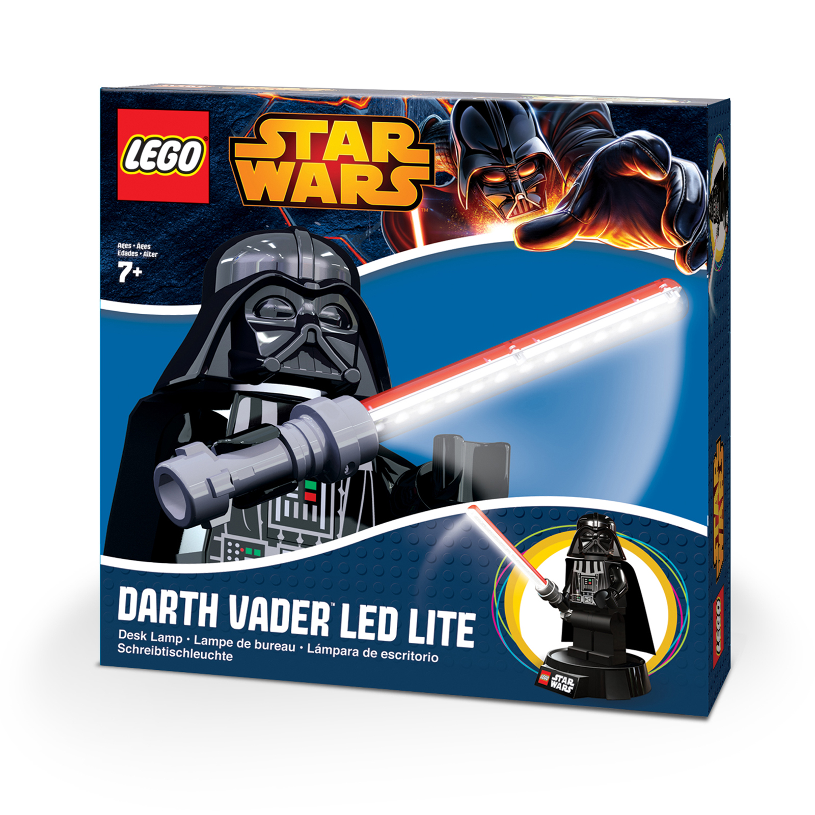 lego star wars darth vader head lamp