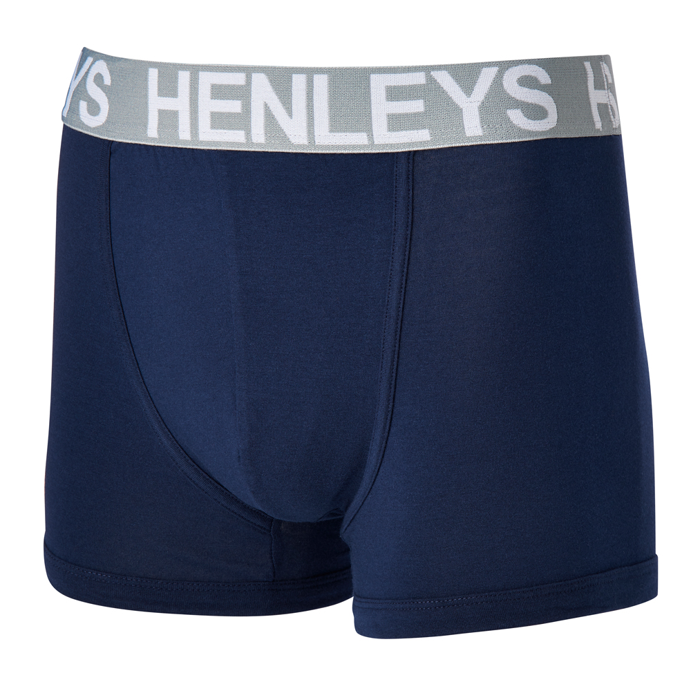 Men's Underwear Henleys Mens Designer Classic 3 Pack Boxer Shorts