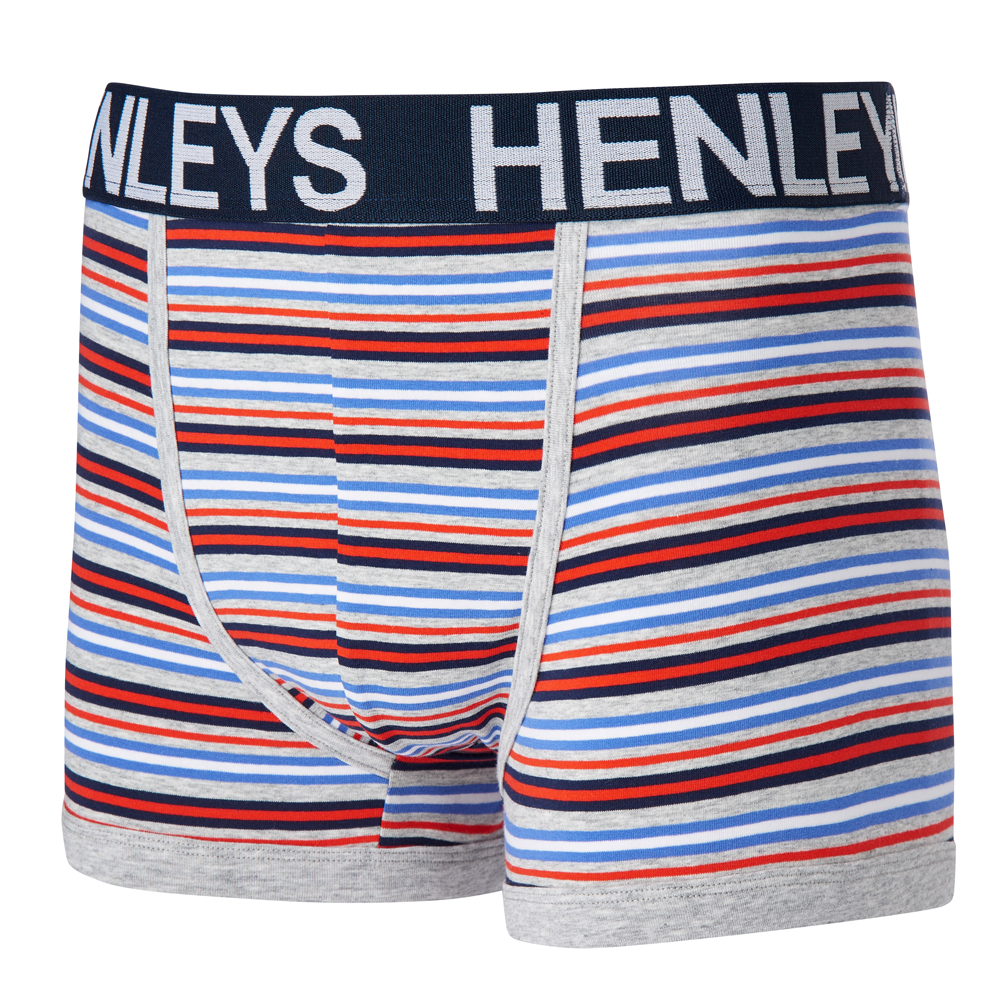 Men's Underwear Henleys Mens Designer Classic 3 Pack Boxer Shorts