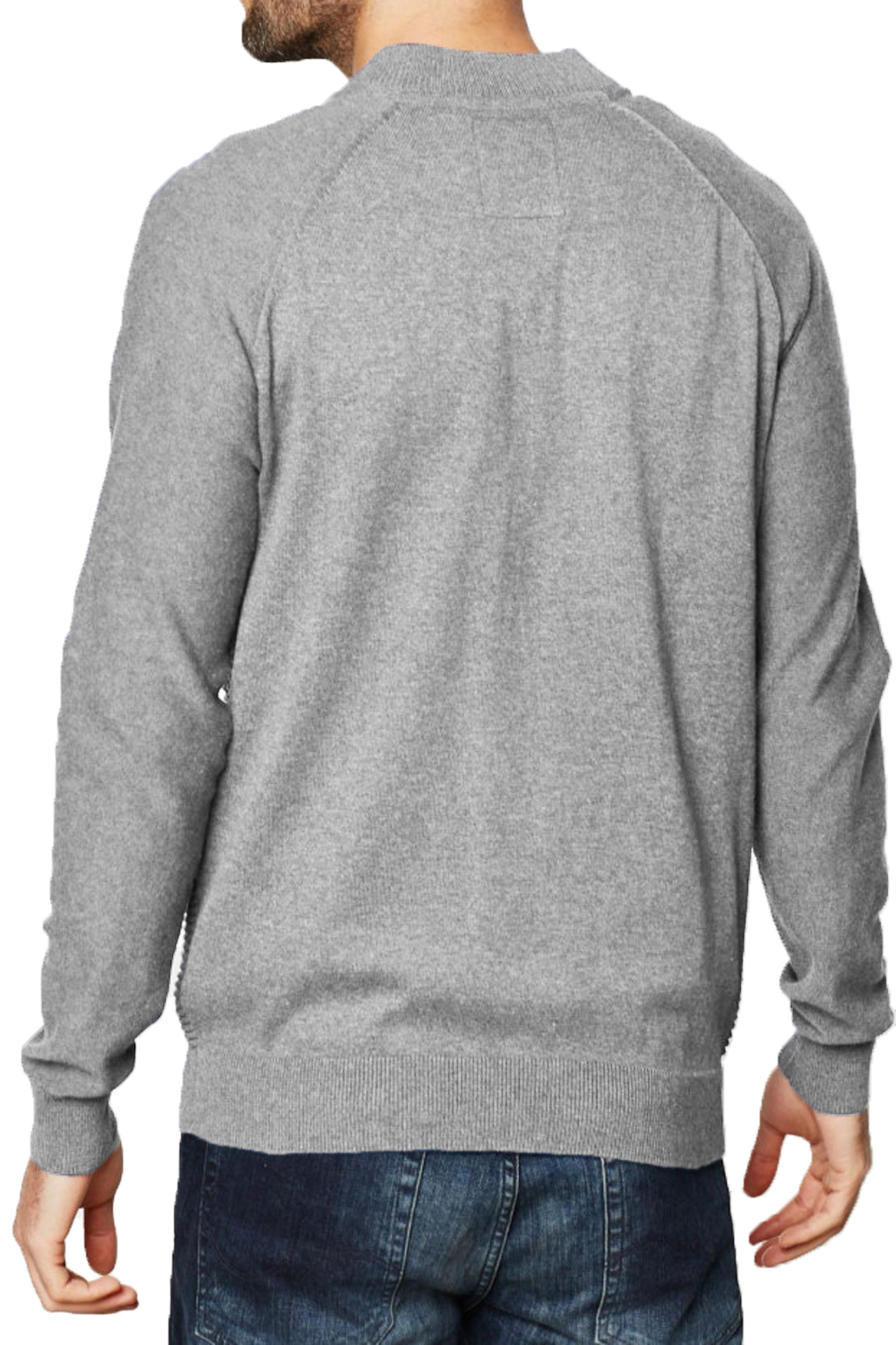 Threadbare Mens Tallinn Zip Up Jumper New Designer Bomber Style Knitted