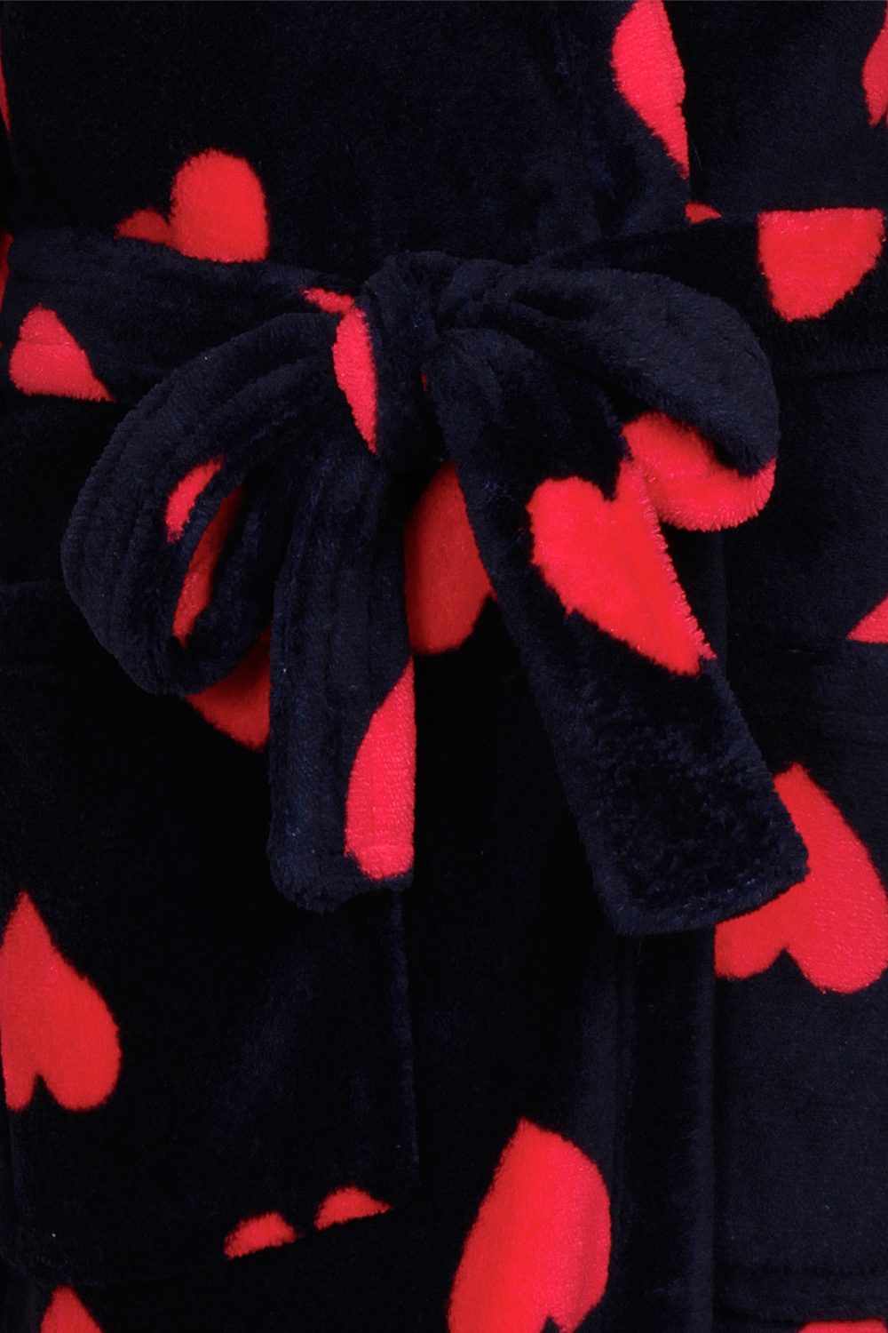 Nifty Bambini Con Cappuccio Cuore Vestaglia Ragazze in Pile Morbido Accappatoio abbigliamento