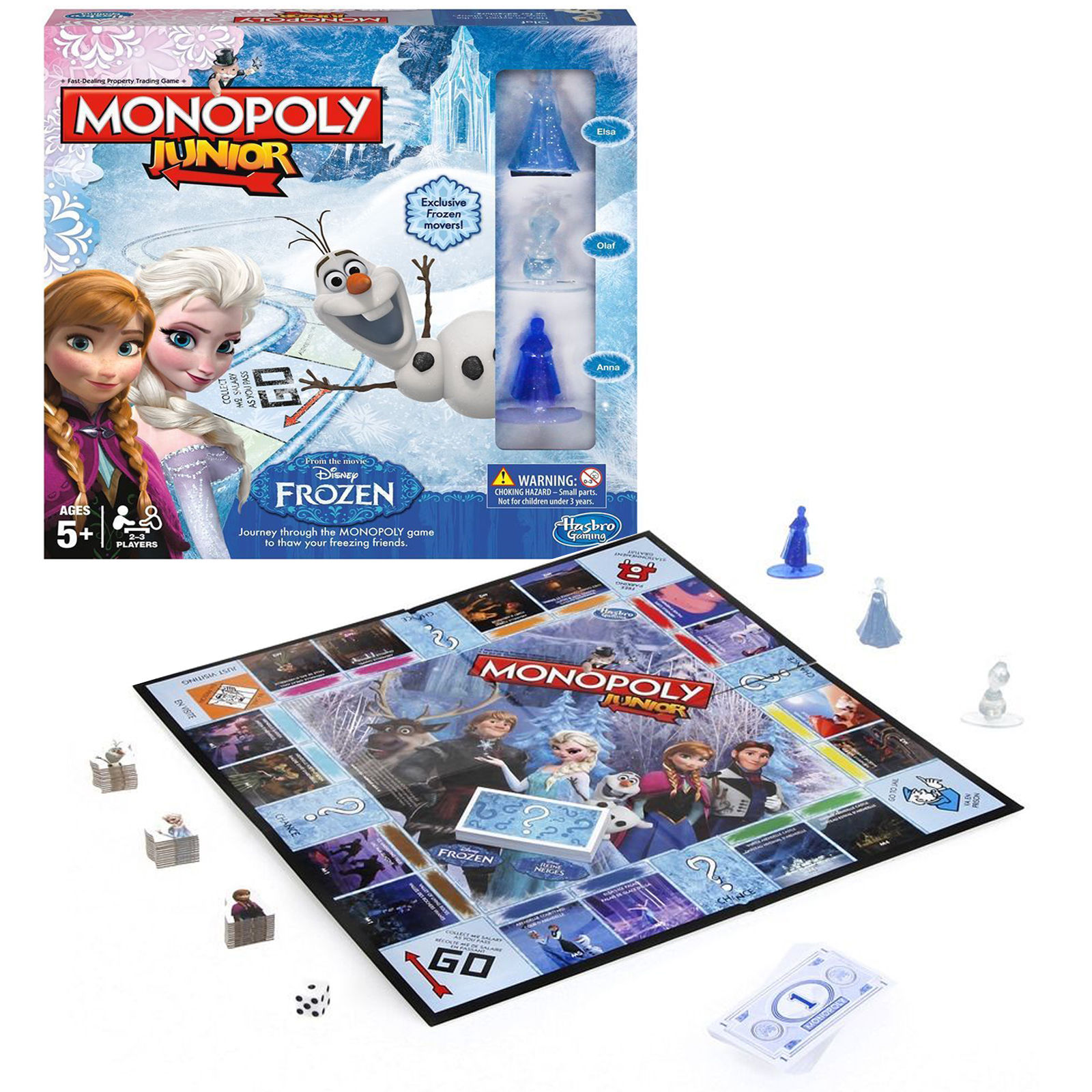 disney frozen monopoly junior