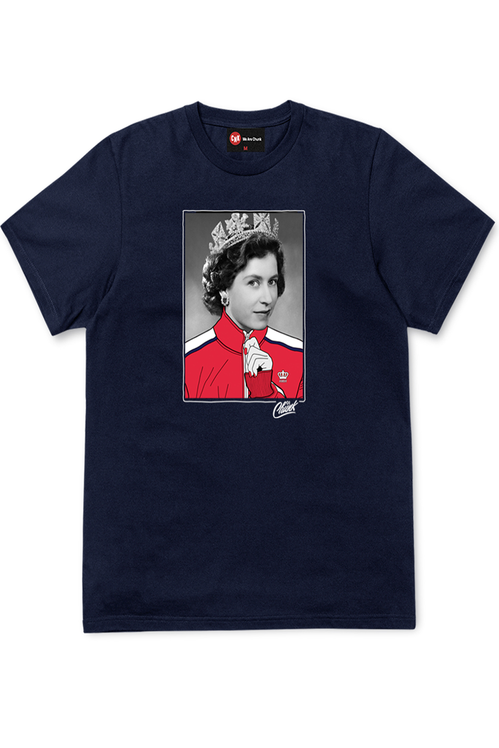 Chunk Mens Street Queen T-Shirt Graphic Novelty Streetwear Crew Neck Cotton Tee