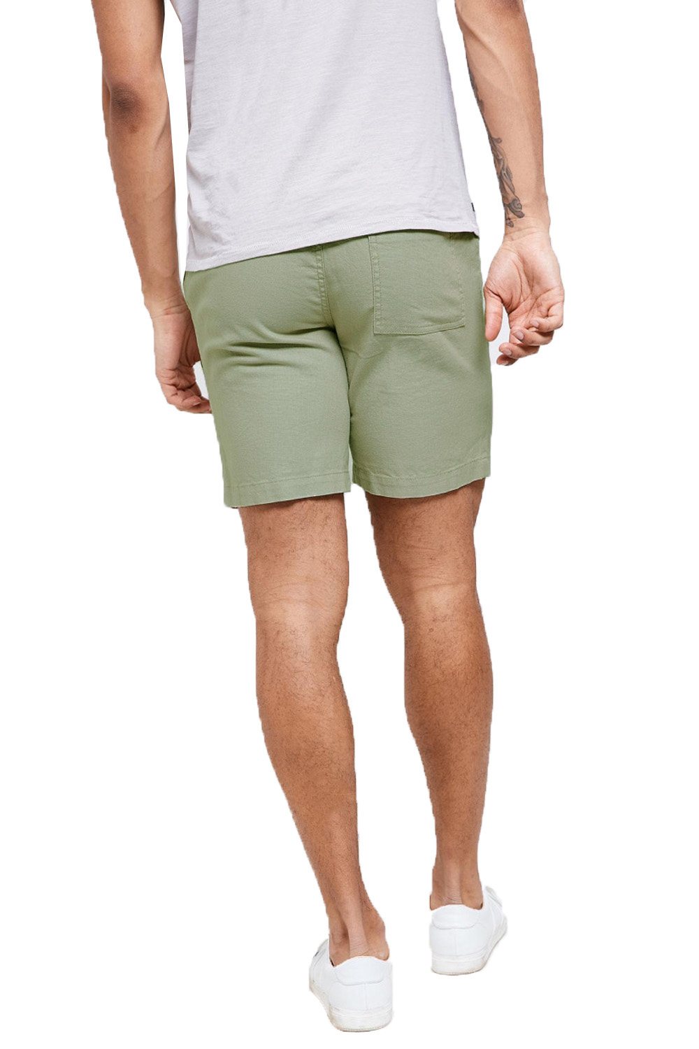 Vecchia Uomo Morley Cotone Twill Shorts Coulisse Chiusura Mezza Pantaloni