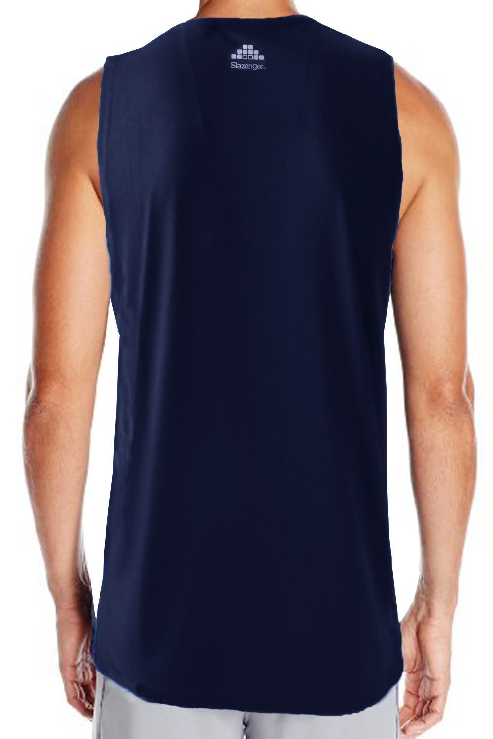 Slazenger Elite Mens Gym Vest New Sports Sleeveless Tennis Running Tee Tank Top
