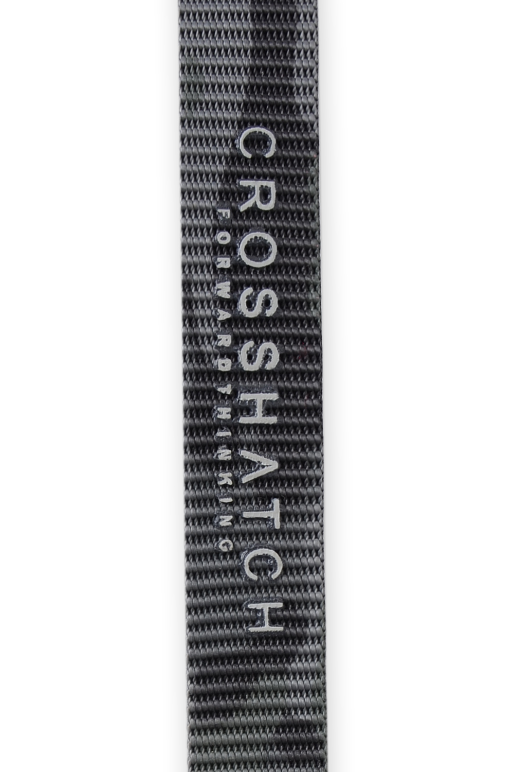 Crosshatch Mens PU Leather Designer Camouflage Print Webbed Metal Buckle Belt