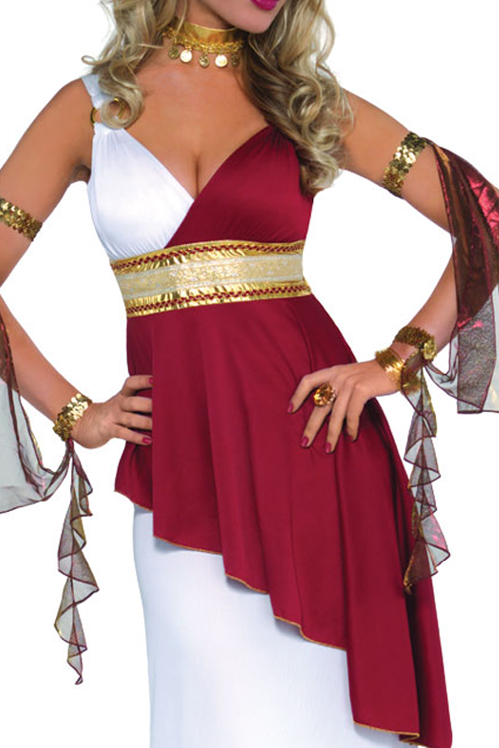 Christys Dress Up Imperial Empress Womens Fancy Dress Costume Roman