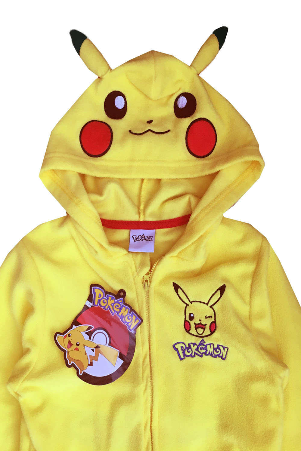 Pokemon Official Licensed Childs Pikachu Luxurious Super Soft Cosplay Nightwear