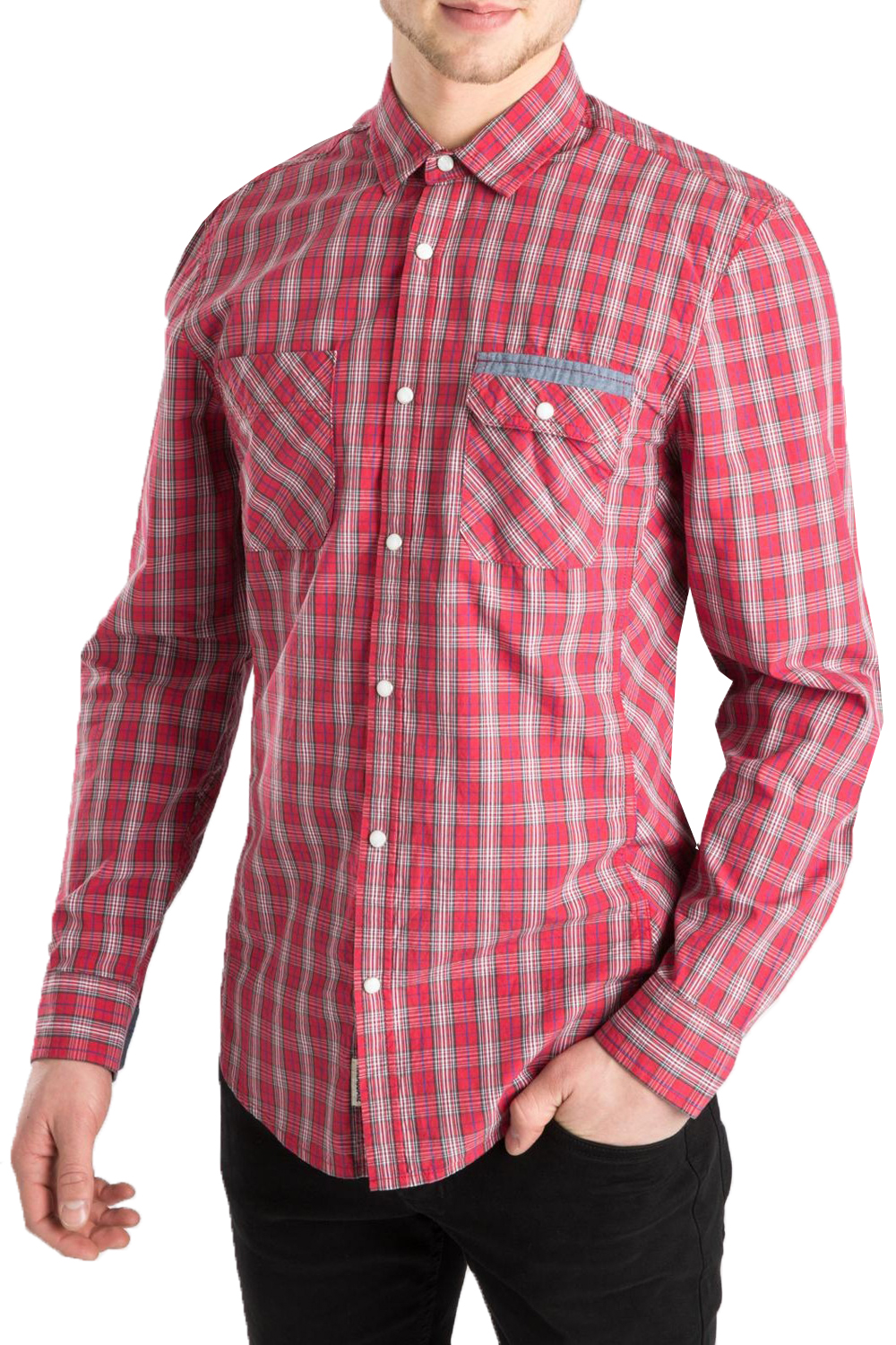 Threadbare Mens Torquay Designer Press Stud