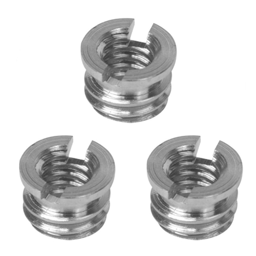 PhotR 3x 1/4" Female to 3/8" Male Conversion Tripod Head Thread