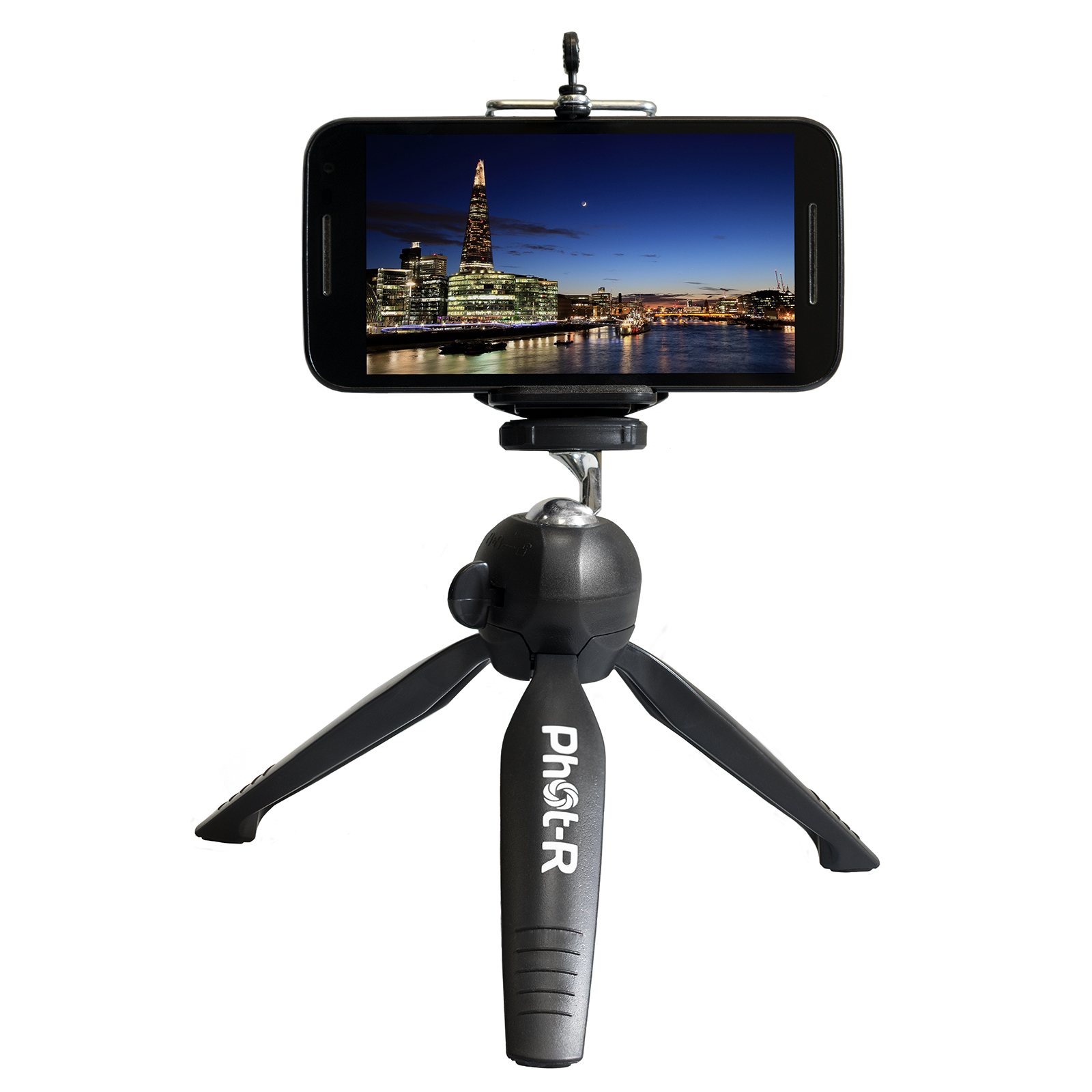 PhotR Mini Small Handheld Tabletop Tripod Compact Mobile Smartphone