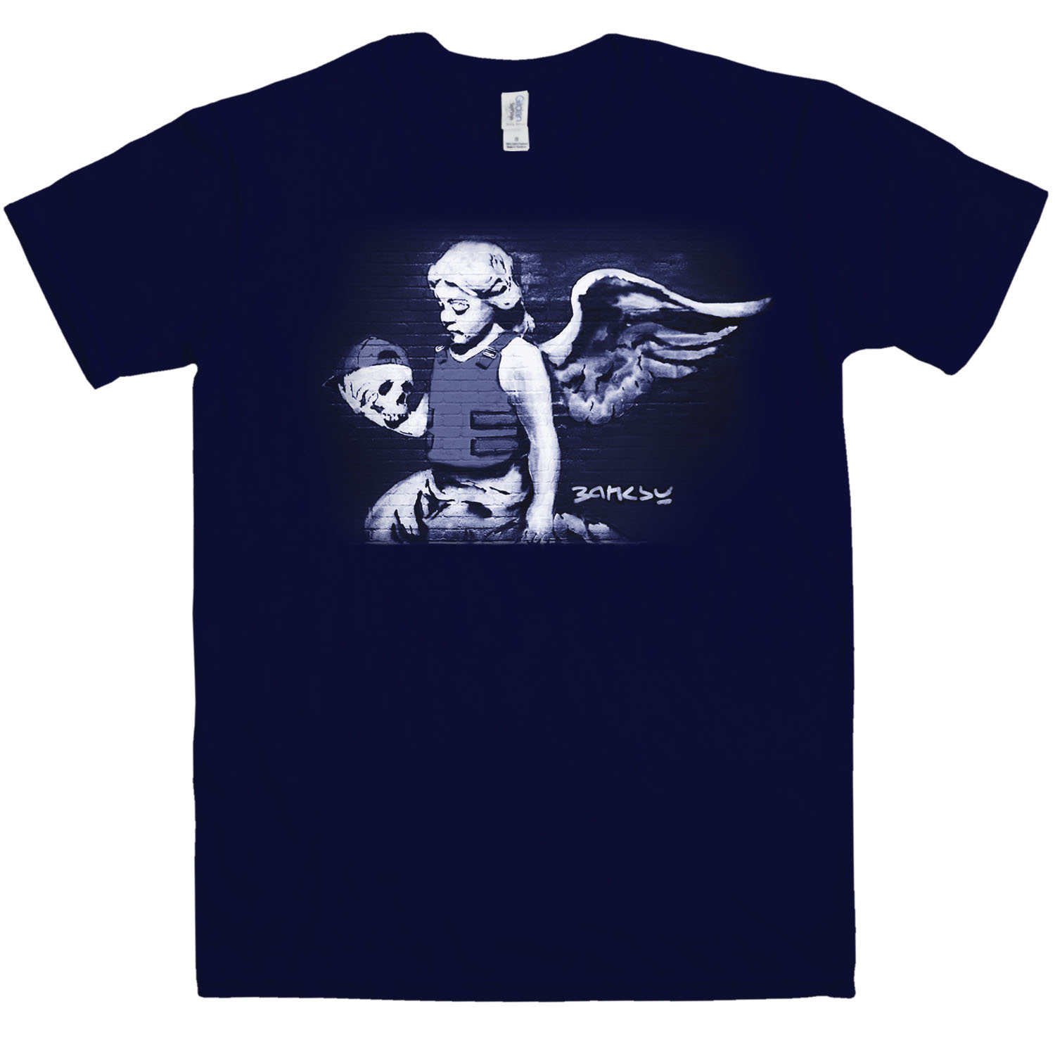 Mens Banksy T Shirt - Cherub | eBay