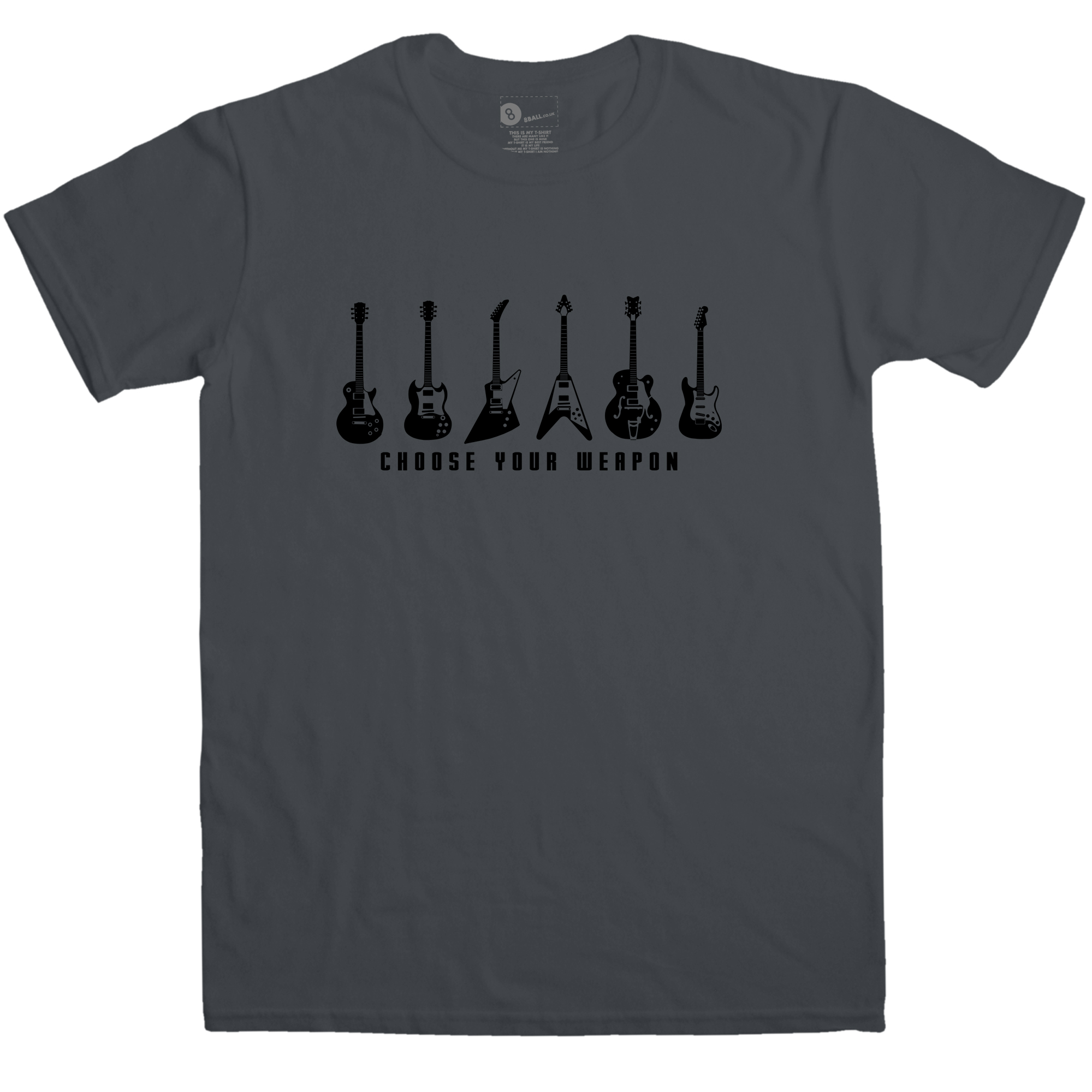 Choose Your Weapon - Guitar T Shirt | eBay