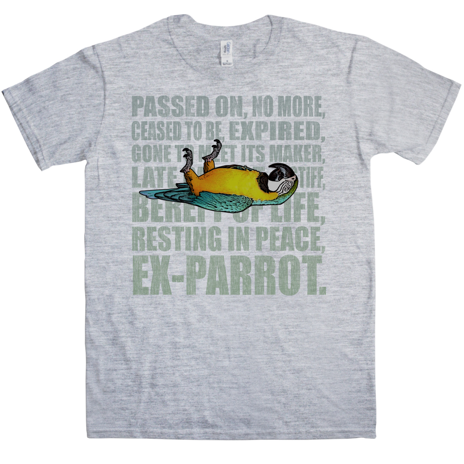 Mens Dead Parrot T Shirt | eBay