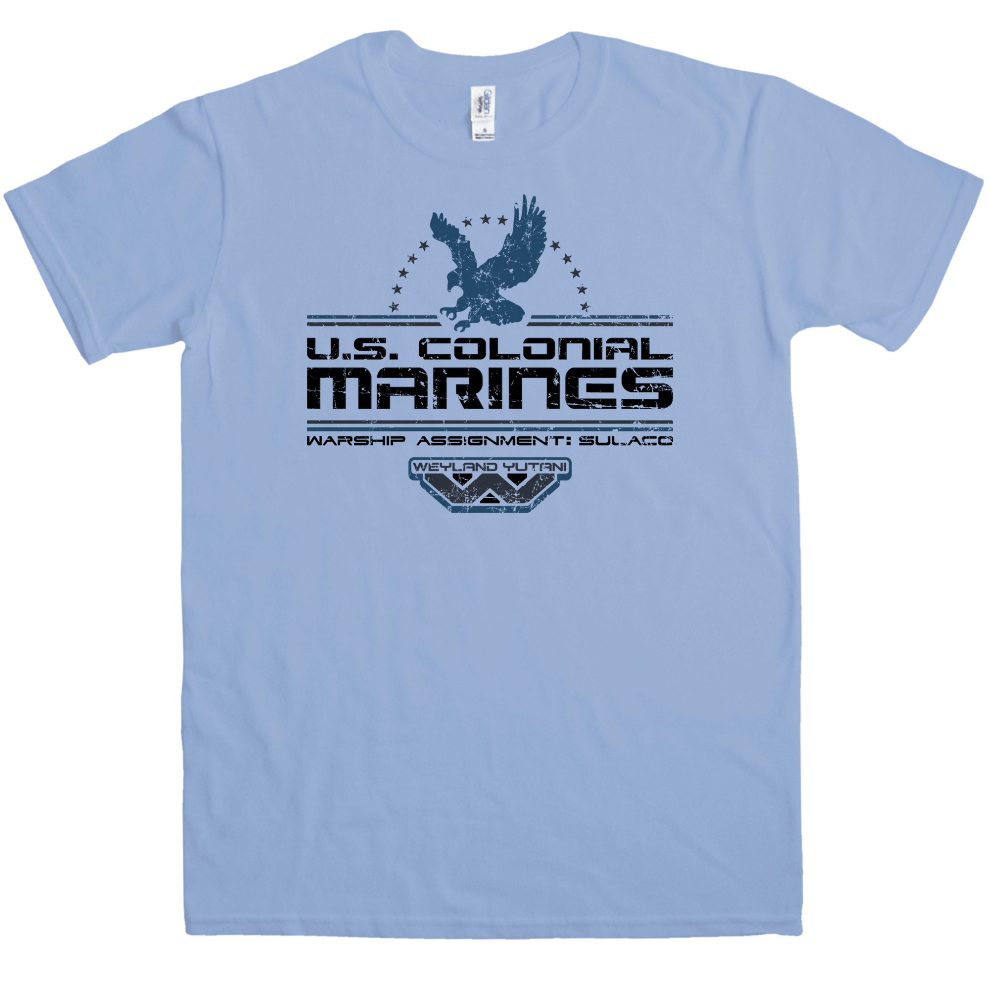 Mens US Colonial Marines T Shirt | eBay