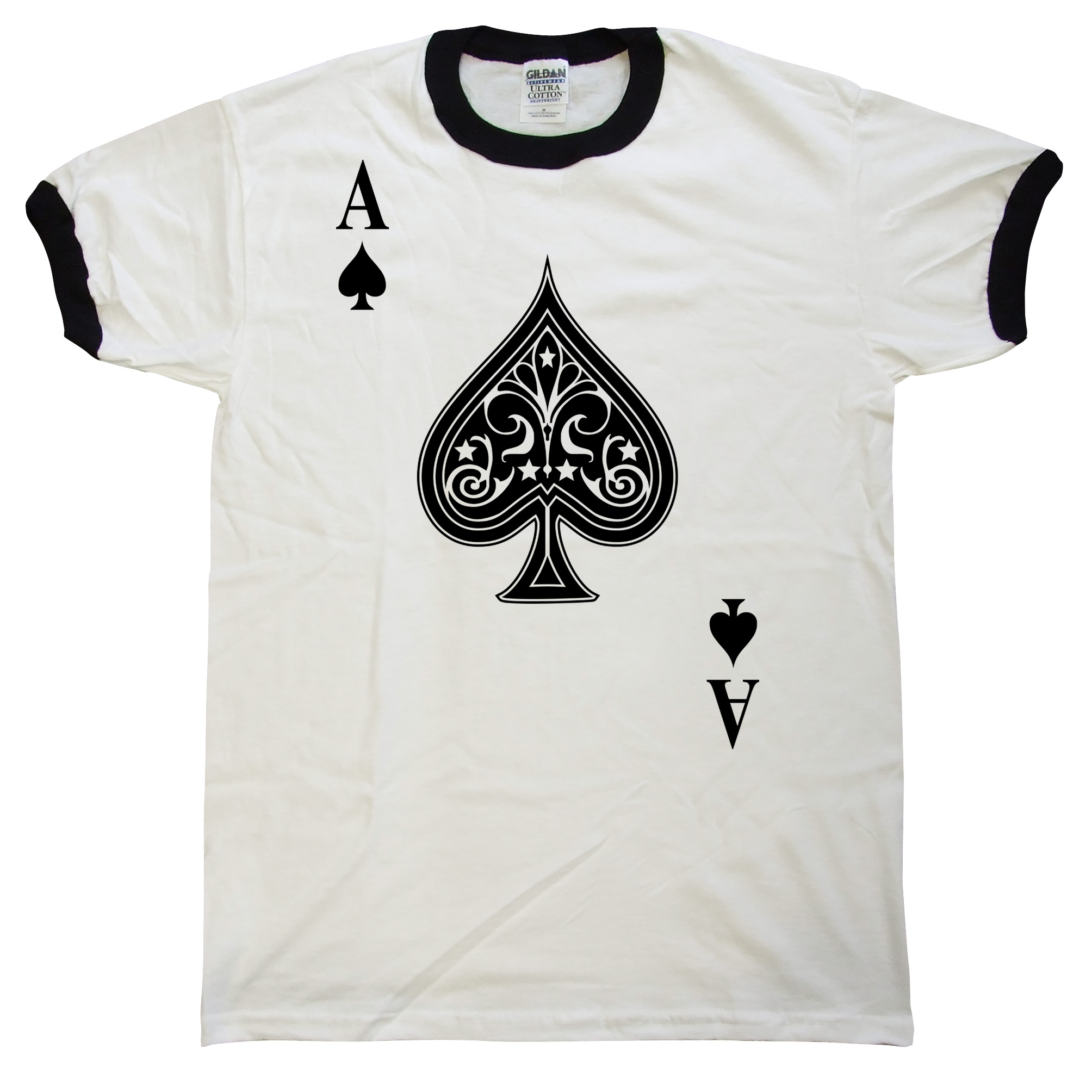 Mens Ace Of Spades T Shirt | eBay
