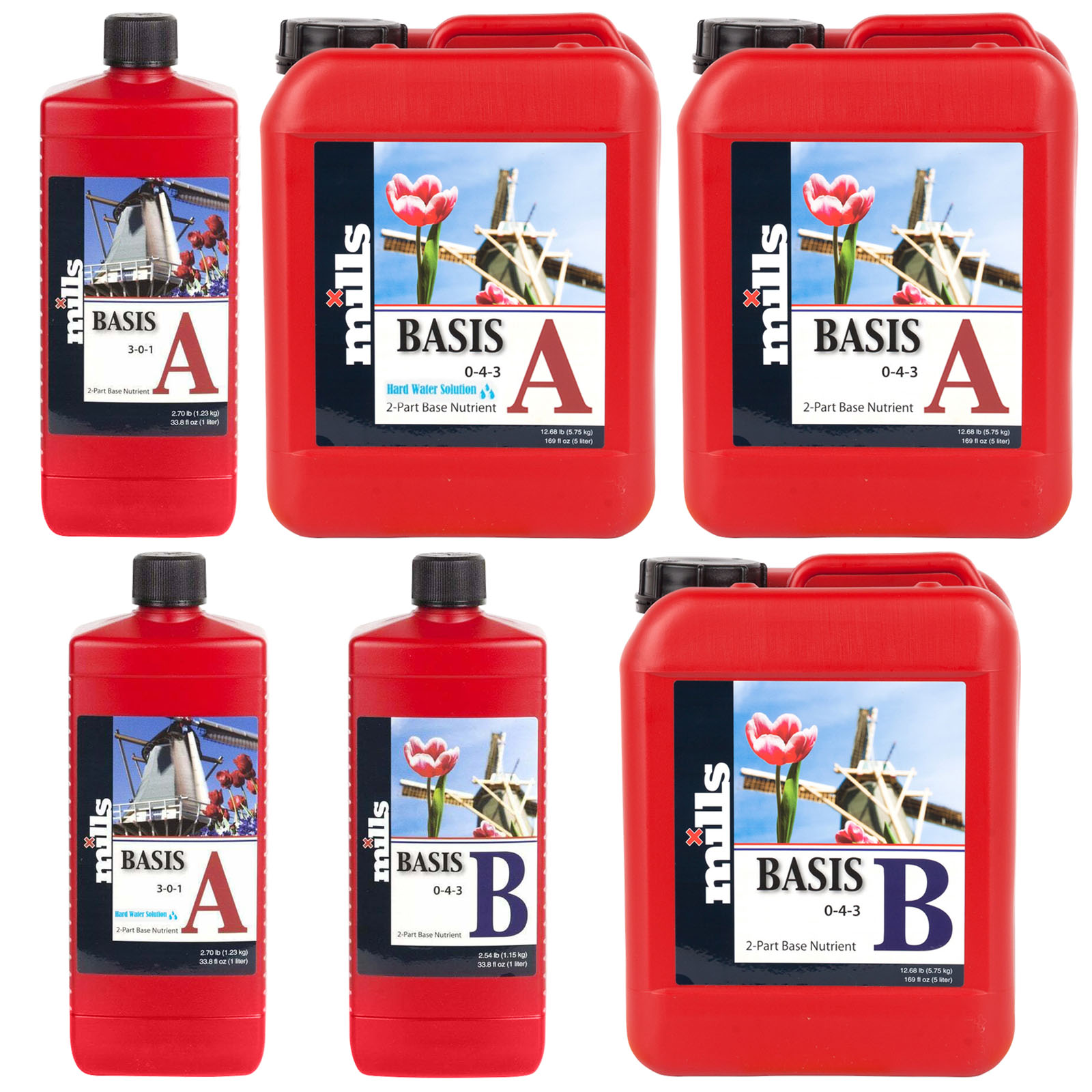 Mills Basis A & B Nutrients Additive Supplements Concentrated ...