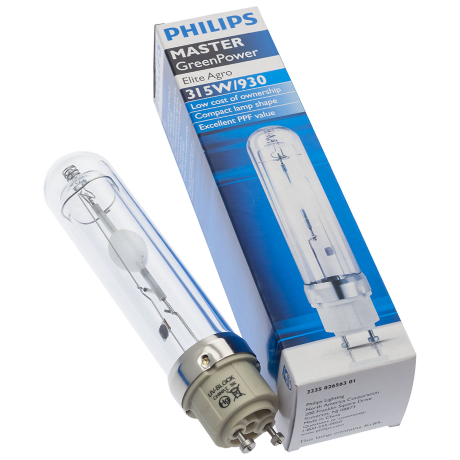 220 HPS Grow Master Son-T PIA plus Light Lamp/Bulb Hydroponics Phillips 600w 