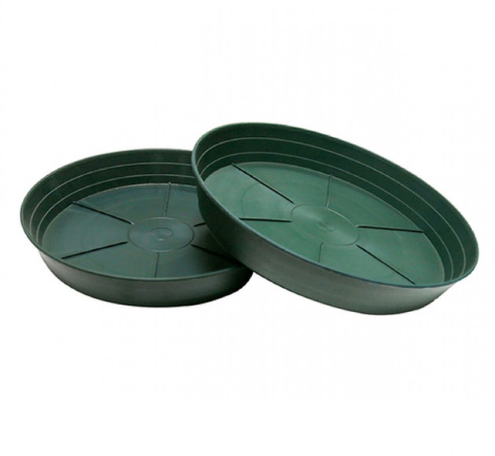 Heavy Duty Green Deep Saucer for Plant Pots 10" / 250mm eBay