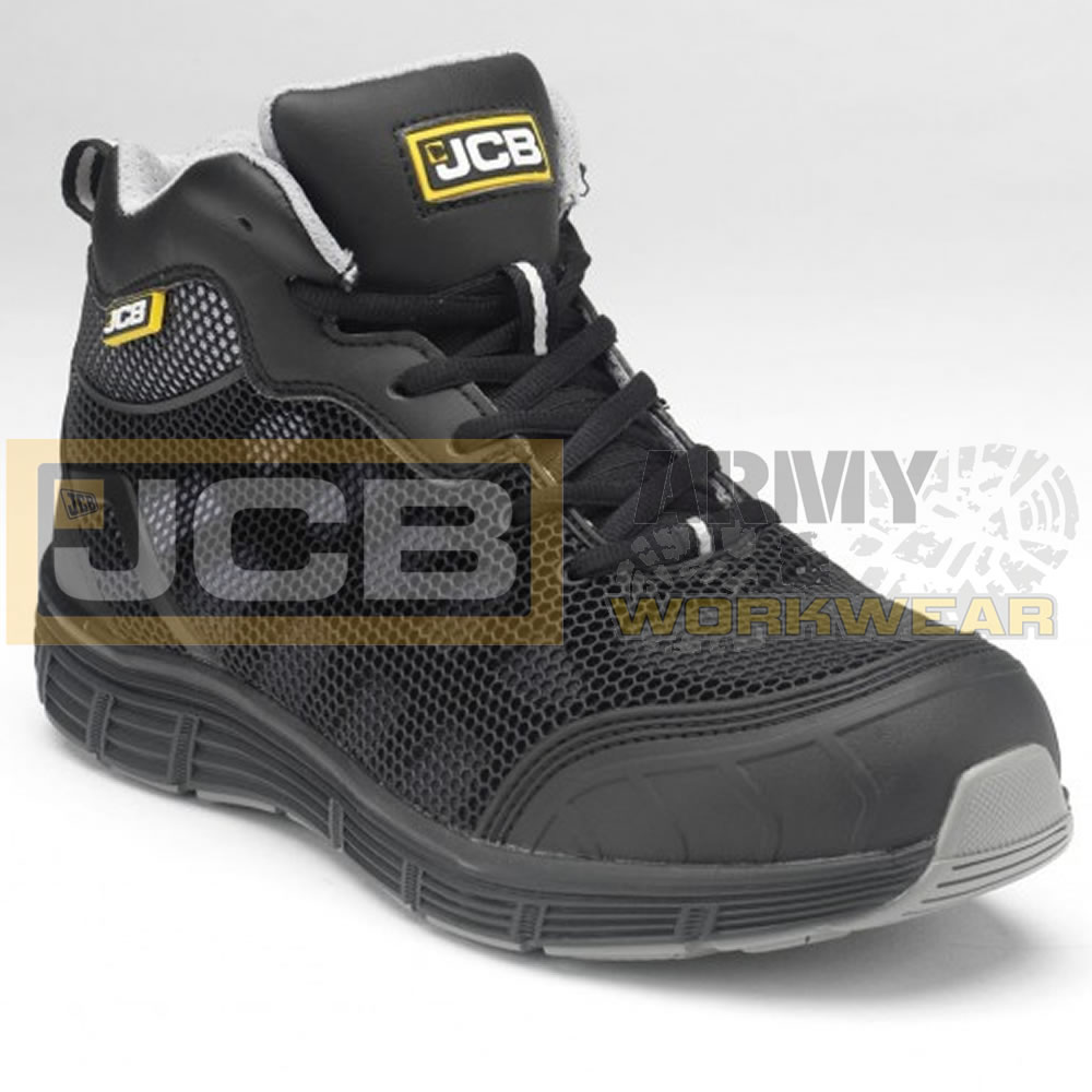 S1P SRC Mens New Lace Up Non Slip Composite Toe Cap Safety Trainer Shoes Boots 