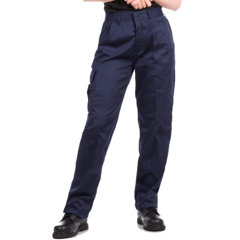 Portwest Ladies Combat Cargo Trousers Womens Workwear Multi Pocket Work Pants