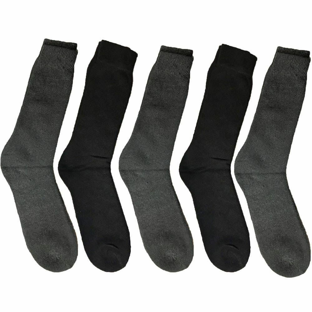 20 Pairs Pack Mens Work Boot Socks Thick Warm Outdoor Builders Winter