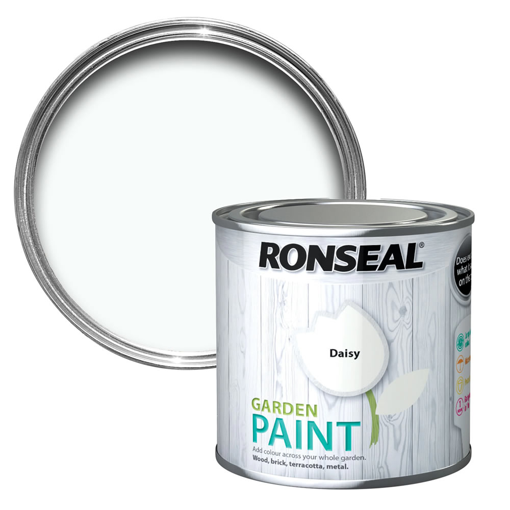Ronseal Outdoor Garden Paint For Exterior Wood Metal Stone Brick Shed