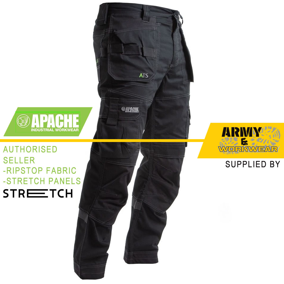 Apache Flex Work Trouser Knee Pad 