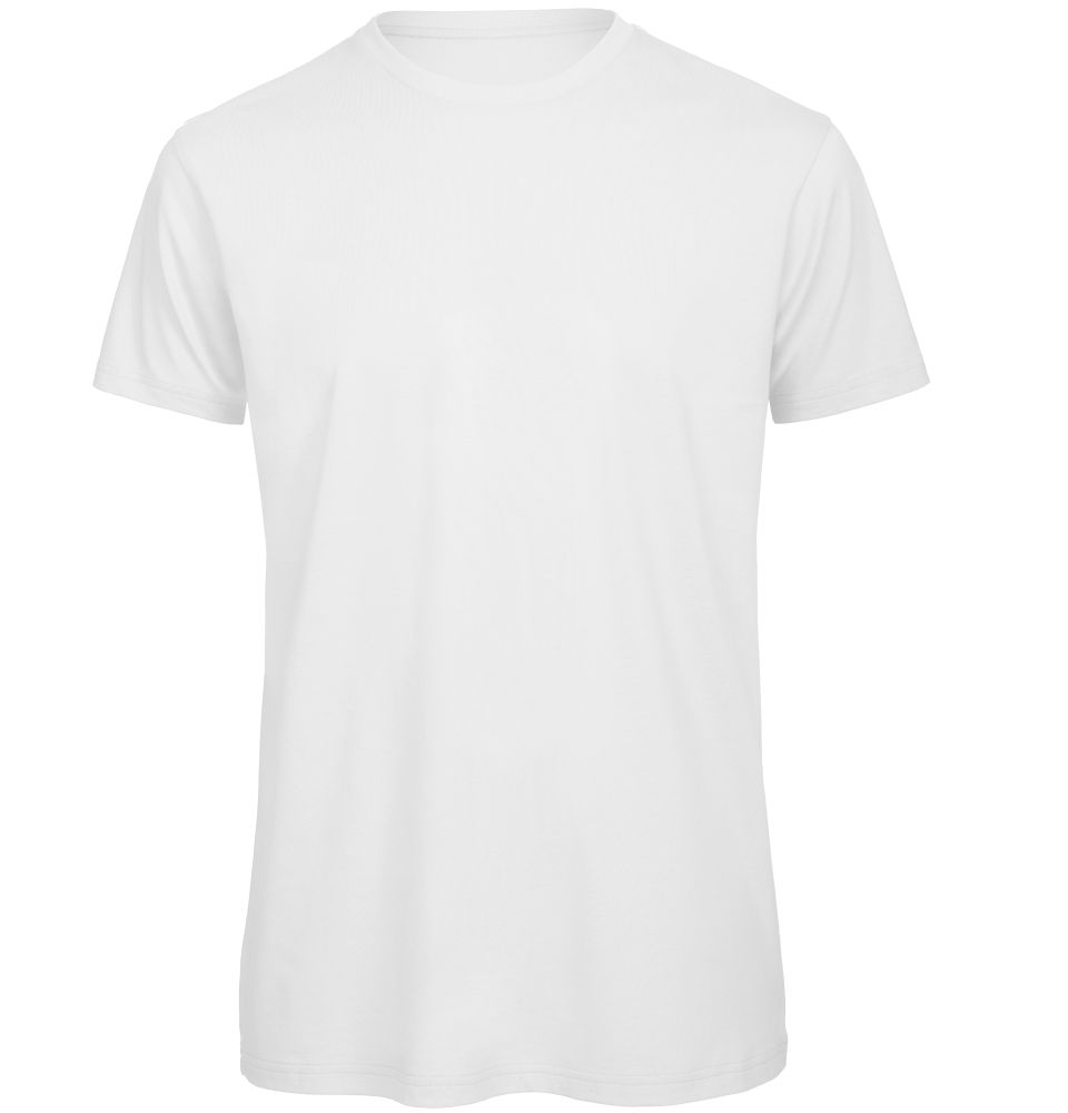 B&C Organic Cotton Mens T-shirt Inspire Luxury Short Sleeve Ringspun Plain Fit - Picture 14 of 20