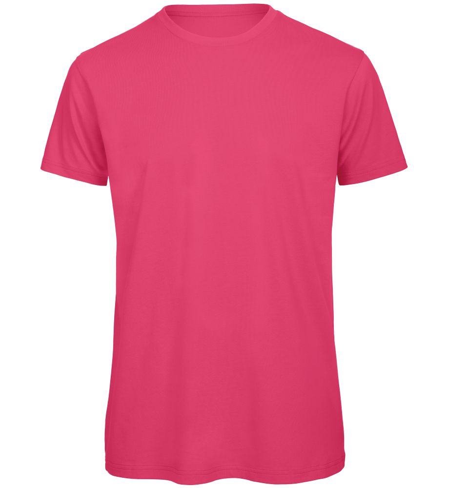 B&C Organic Cotton Mens T-shirt Inspire Luxury Short Sleeve Ringspun Plain Fit - Picture 11 of 20