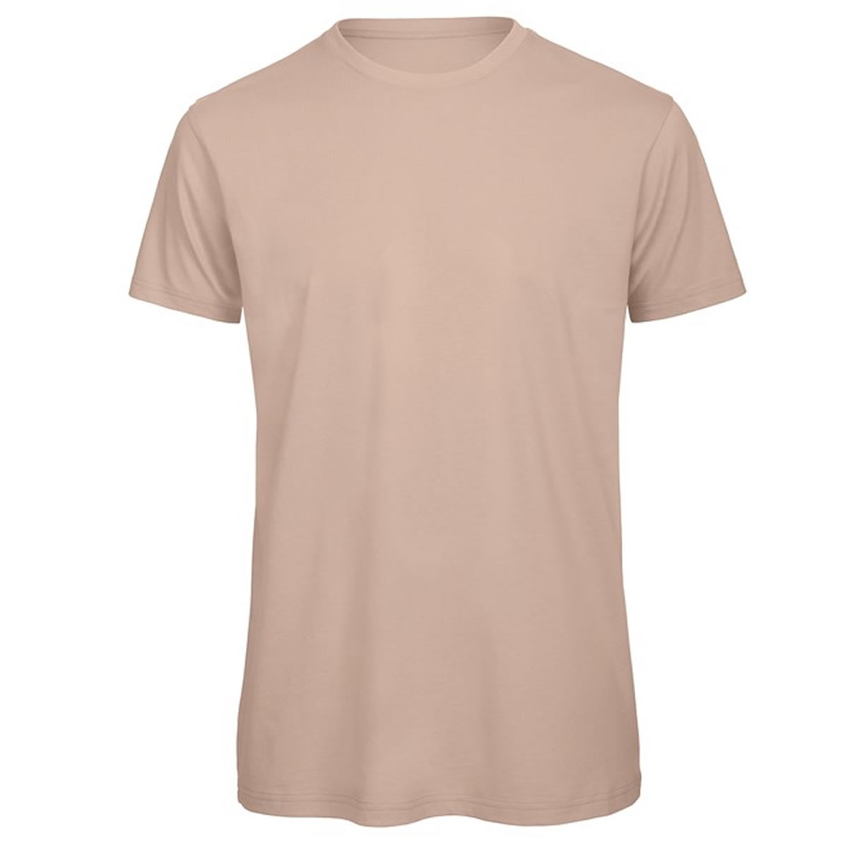 B&C Organic Cotton Mens T-shirt Inspire Luxury Short Sleeve Ringspun Plain Fit - Picture 8 of 20